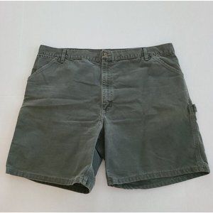 Carhartt Moss Green Work Shorts Original Fit RN# 14806 Size 44